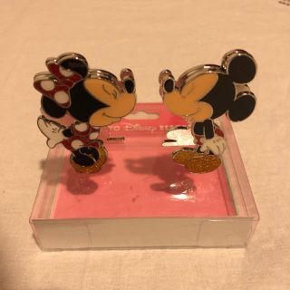 ディズニー(Disney)のもも様専用★【未使用】ディズニーリゾート ミッキー&ミニー クリップ(キャラクターグッズ)