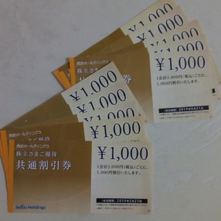 【さいとー様専用】西武株主優待　1000円共通割引券10枚(その他)