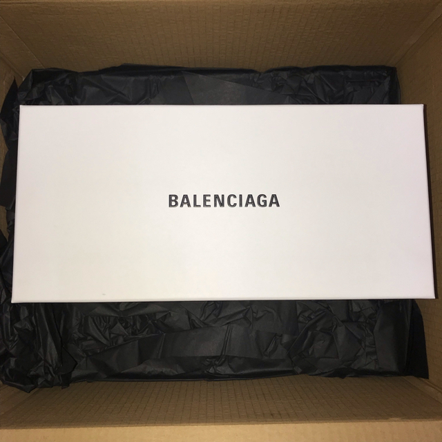 Balenciaga(バレンシアガ)のBalenciaga Printed Lether slides ロゴ サンダル メンズの靴/シューズ(サンダル)の商品写真