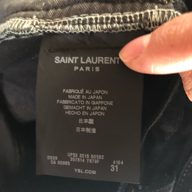 Saint Laurent(サンローラン)のサンローラン  スキニーデニムパンツ メンズのパンツ(デニム/ジーンズ)の商品写真