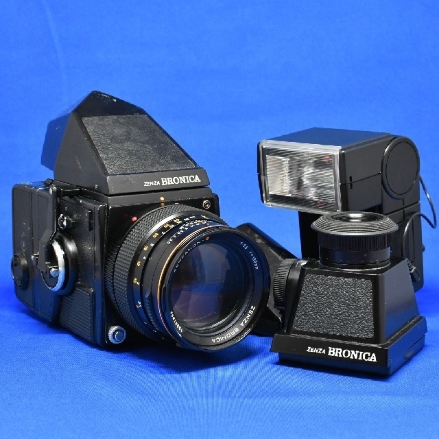 ブロニカ Bronica SQ ファインダー3種類 150mmレンズ フラッシュ