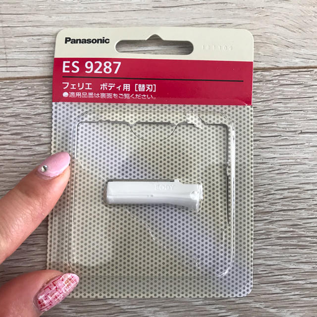 Panasonic(パナソニック)のフェリエ  替刃 パナソニック ES 9287 スマホ/家電/カメラの美容/健康(レディースシェーバー)の商品写真