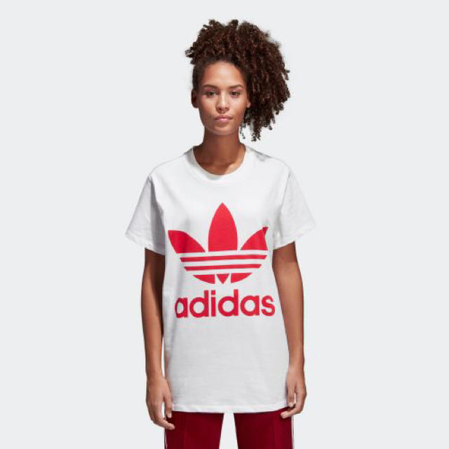 adidas(アディダス)のビッグトレフォイル 半袖Tシャツ [アディカラー/adicolor] レディースのトップス(Tシャツ(半袖/袖なし))の商品写真