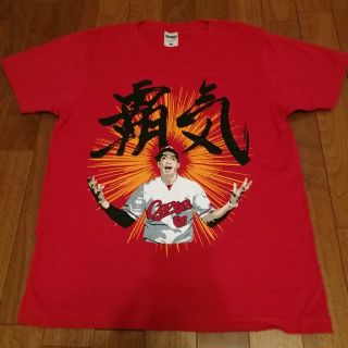 広島カープ　#6　安部　覇気Tシャツ　Sサイズ(記念品/関連グッズ)