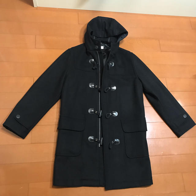 BARNEYS NEW YORK(バーニーズニューヨーク)のバーニーズ ニューヨーク/ダッフルコート/ウール/BLACK /黒 メンズのジャケット/アウター(ダッフルコート)の商品写真