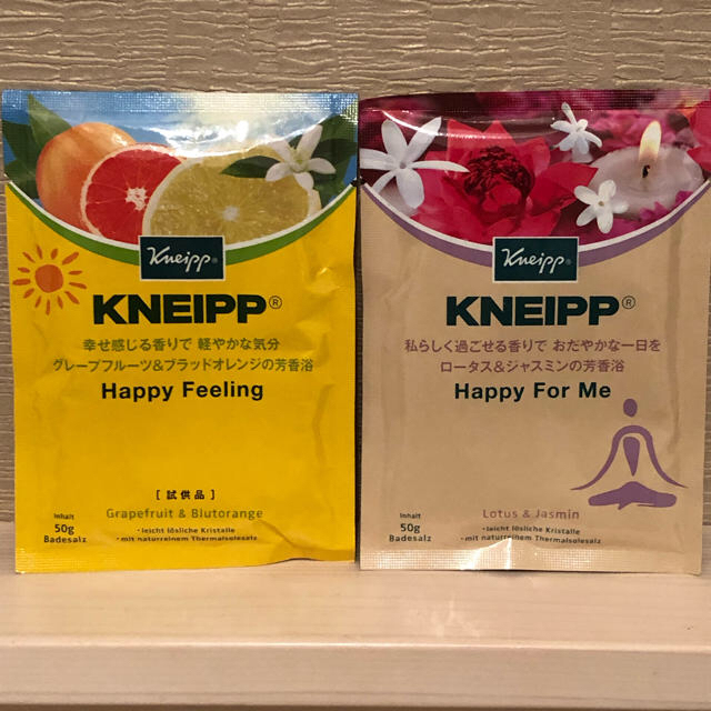 Kneipp(クナイプ)のクナイプ バスソルト4点セット&ハンドクリーム コスメ/美容のボディケア(入浴剤/バスソルト)の商品写真