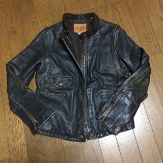 ギャップ(GAP)のGAP  本革レザー ライダースジャケット(中古品)(ライダースジャケット)