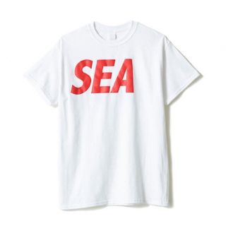 シュプリーム(Supreme)の大人気 WIND AND SEA ロゴTシャツ 白 希少(Tシャツ/カットソー(半袖/袖なし))