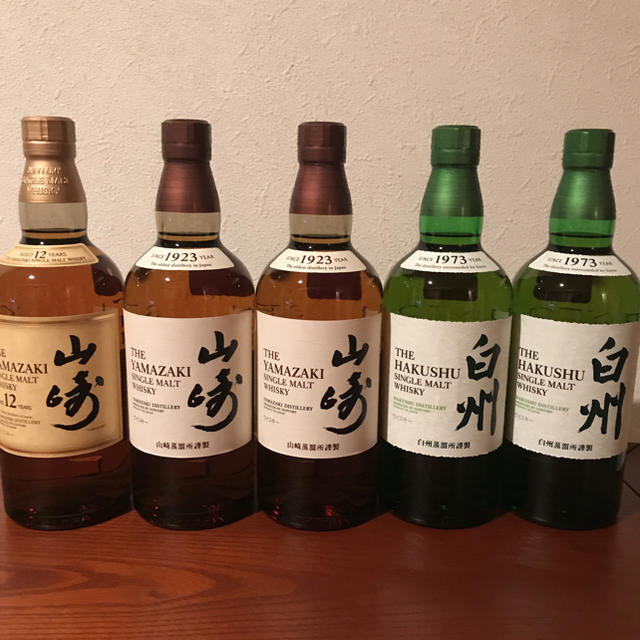 白州１２年 2本 白州NV 5本 - 酒