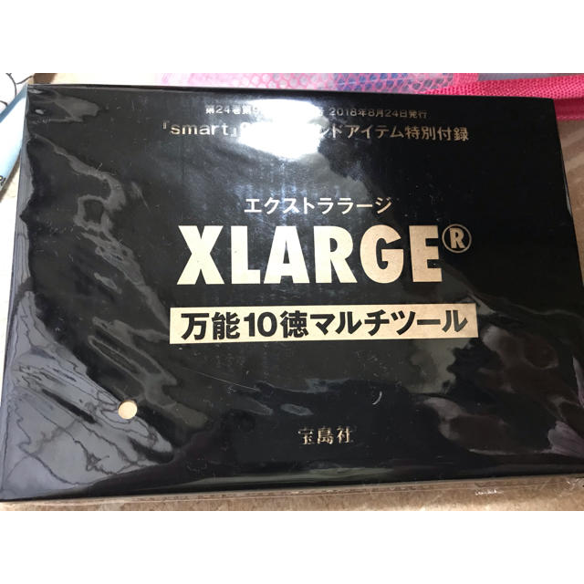 XLARGE(エクストララージ)のsmart付録 メンズのファッション小物(その他)の商品写真