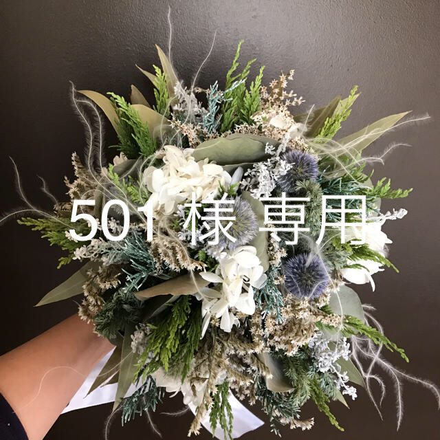 NO.25 爽やかなグリーンホワイトのブーケ&ブートニア&ヘッド NO.25 爽やかなグリーンホワイトのブーケ&ブートニア&ヘッド