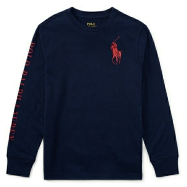 POLO RALPH LAUREN(ポロラルフローレン)の新品✩ポロラルフローレン 長袖Tシャツ ボーイズXL/170 メンズのトップス(Tシャツ/カットソー(七分/長袖))の商品写真