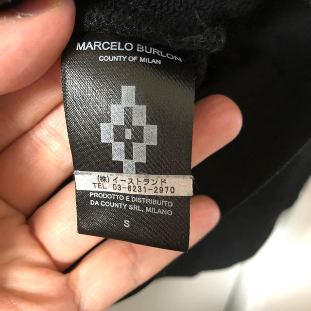 Marcelo Burlon パーカー フェザー S マルセロバーロン メンズのトップス(パーカー)の商品写真