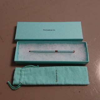 ティファニー(Tiffany & Co.)のティファニー ダイヤモンドテクスチャー ボールペン(ペン/マーカー)