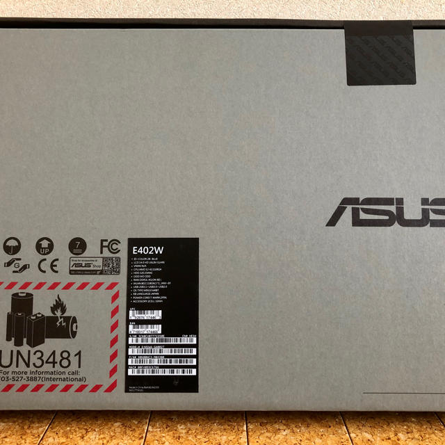 ASUS(エイスース)のたなりーさん専用  新品未開封 14型ノートPC  ASUS E402WA スマホ/家電/カメラのPC/タブレット(ノートPC)の商品写真