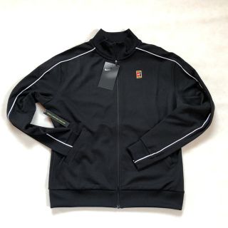 ナイキ(NIKE)のナイキ レディース ジャージ素材の上着 黒 M位(ウェア)