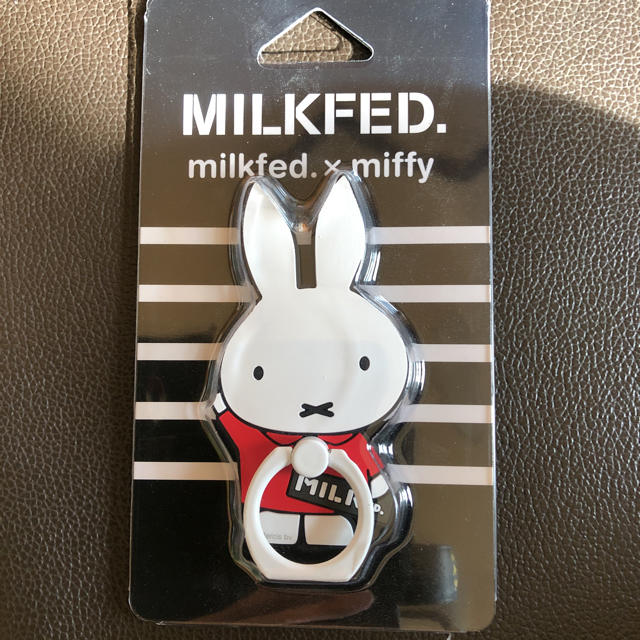 MILKFED.(ミルクフェド)の新品☆MILKFEDミルクフェド ミッフィー スマートフォンリング スマホ/家電/カメラのスマホアクセサリー(その他)の商品写真