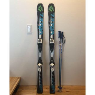 フォルクル(Volkl)のVolkI スキー板140㎝とビンディング、ストックセット⛷(板)