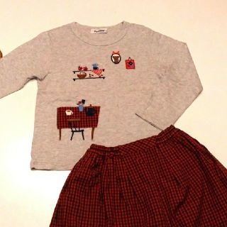 ファミリア(familiar)のfamiliar　120　カットソー(Tシャツ/カットソー)