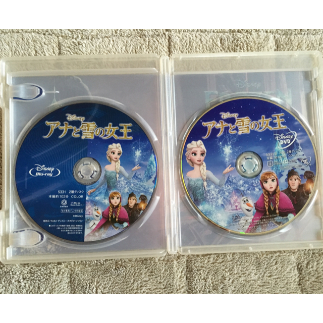 アナと雪の女王(アナトユキノジョオウ)のアナと雪の女王 DVD Blu-ray 2枚入り エンタメ/ホビーのDVD/ブルーレイ(キッズ/ファミリー)の商品写真