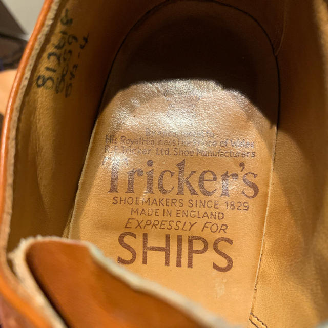 Trickers(トリッカーズ)のトリッカーズ  バートン SHIPS別注 UK5 1/2 レディースの靴/シューズ(ブーツ)の商品写真