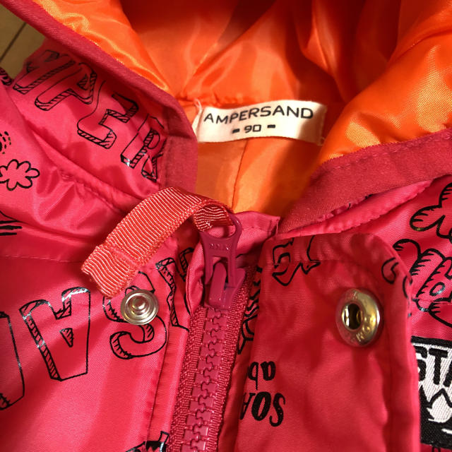 ampersand(アンパサンド)のジャンプスーツ 90 キッズ/ベビー/マタニティのキッズ服女の子用(90cm~)(ジャケット/上着)の商品写真