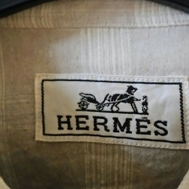 Hermes(エルメス)のお値下げ！エルメス麻入りシャツ メンズのトップス(シャツ)の商品写真