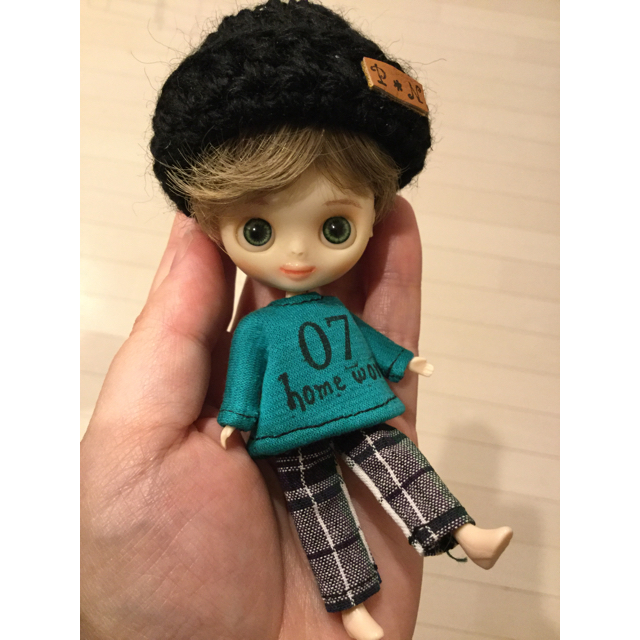 カスタムドール ミディサイズ アイシードール 男の子 ウィッグ選べます