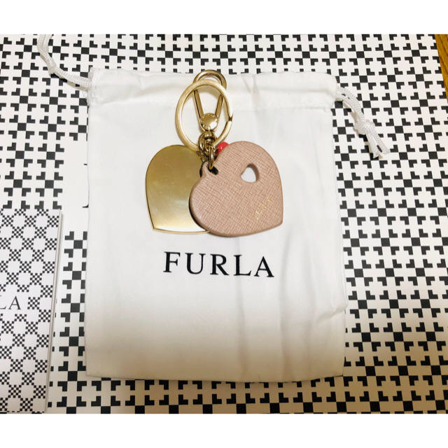 Furla(フルラ)のFURLA ハートチャーム ハンドメイドのファッション小物(バッグチャーム)の商品写真