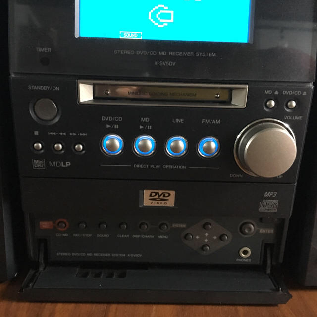 Pioneer(パイオニア)のCD／MD コンポ スマホ/家電/カメラのオーディオ機器(ポータブルプレーヤー)の商品写真
