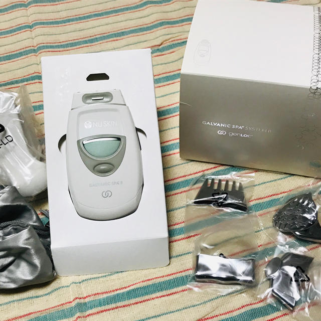 nuskin genLoc ガルバニックスパシステム Ⅱ スマホ/家電/カメラの美容/健康(フェイスケア/美顔器)の商品写真