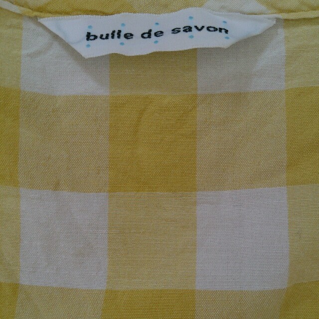 bulle de savon(ビュルデサボン)のビュルデサボン チェック ワンピース レディースのワンピース(ひざ丈ワンピース)の商品写真