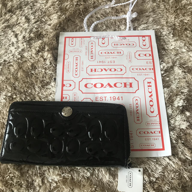 COACH(コーチ)のcoach 長財布 袋付き メンズのファッション小物(長財布)の商品写真