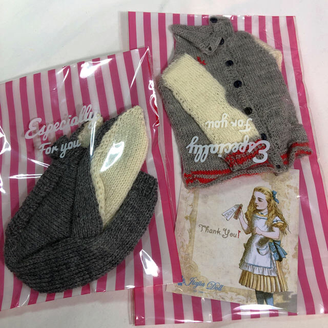 imda3.0 ハンドニット カーディガン & バニー セット 海外作家さま