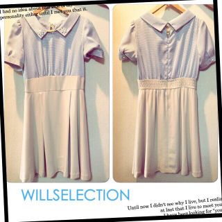 ウィルセレクション(WILLSELECTION)のWILLSELECTION♡コンビワンピ(ひざ丈ワンピース)