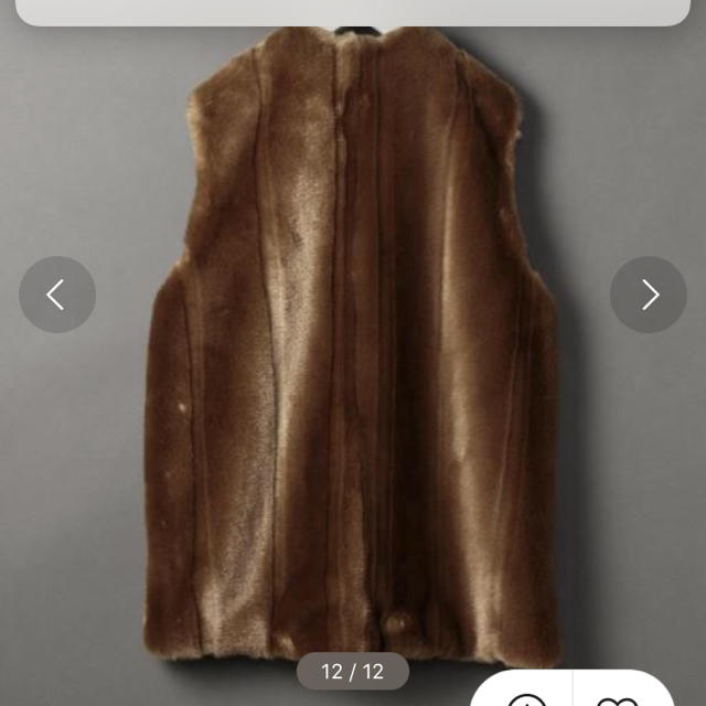 roku  ファーベスト レディースのジャケット/アウター(毛皮/ファーコート)の商品写真
