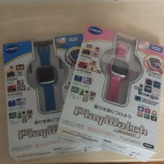 タカラトミー(Takara Tomy)の【かい様専用】playwatch ピンク&ブルー(知育玩具)