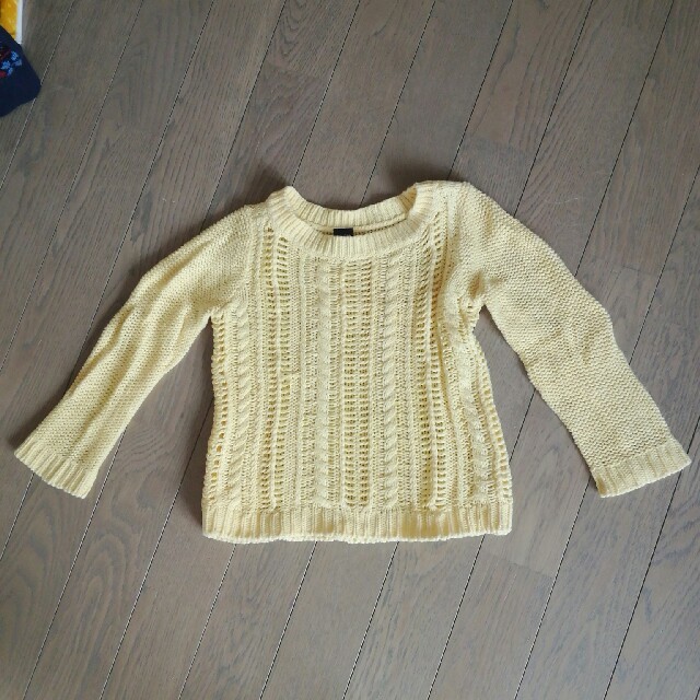 babyGAP(ベビーギャップ)の子供綿セーター キッズ/ベビー/マタニティのキッズ服女の子用(90cm~)(ニット)の商品写真