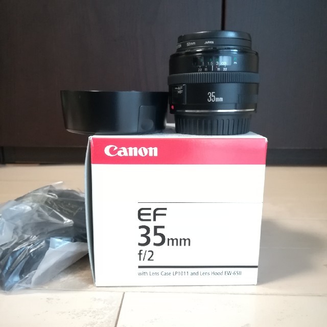 Canon(キヤノン)のCanon レンズ EF35mm F2　単焦点レンズ スマホ/家電/カメラのカメラ(レンズ(単焦点))の商品写真