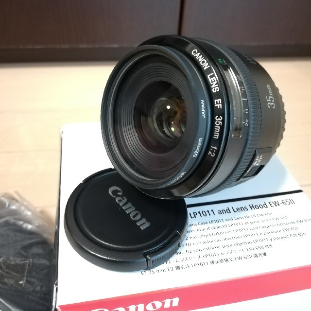 Canon(キヤノン)のCanon レンズ EF35mm F2　単焦点レンズ スマホ/家電/カメラのカメラ(レンズ(単焦点))の商品写真
