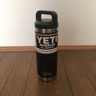 スタンレー(Stanley)のYETI rambler 18oz ランブラー ボトル タンブラー 水筒 黒(タンブラー)