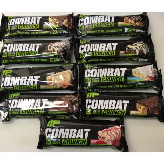 マッスルファーム ☆  combat crunch プロテインバー 全種類セット(プロテイン)