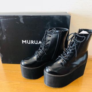 ムルーア(MURUA)のMURUA レースアップブーツ Mサイズ (ブーツ)