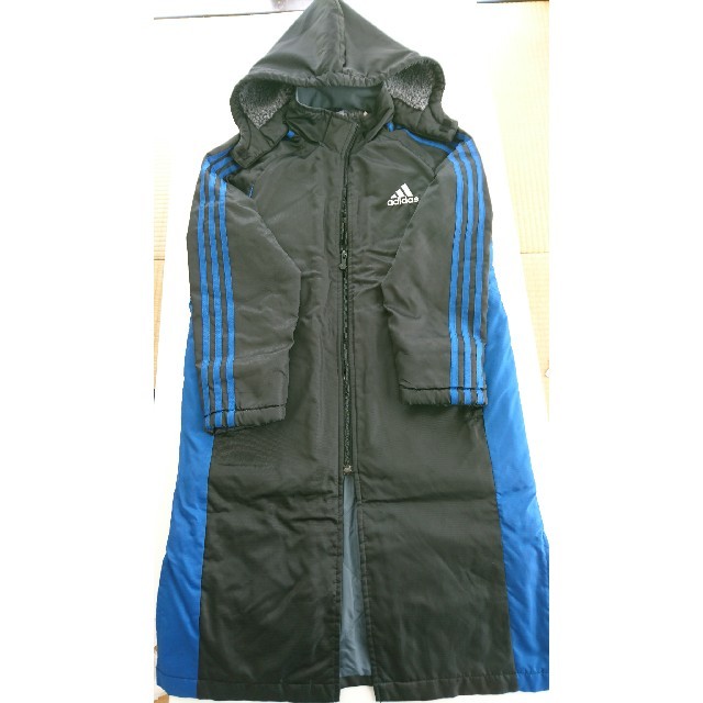 adidas(アディダス)のａｄｉdａｓ ベンチコート ジュニア 150サイズ キッズ/ベビー/マタニティのキッズ服男の子用(90cm~)(コート)の商品写真