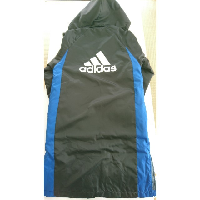 adidas(アディダス)のａｄｉdａｓ ベンチコート ジュニア 150サイズ キッズ/ベビー/マタニティのキッズ服男の子用(90cm~)(コート)の商品写真