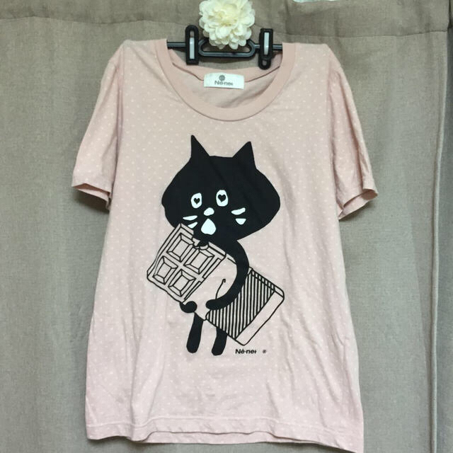 Ne-net(ネネット)の♡美品♡チョコにゃーＴ&はちみつにゃーT レディースのトップス(Tシャツ(半袖/袖なし))の商品写真