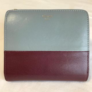 セリーヌ(celine)のCELINE バイカラー折りたたみ財布(財布)