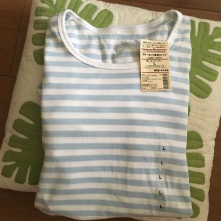 ムジルシリョウヒン(MUJI (無印良品))の無印良品 オーガニック コットン ストレッチ Tシャツ(Tシャツ(長袖/七分))