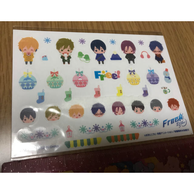 Free! ES シール (冬・私服・雪) エンタメ/ホビーのアニメグッズ(その他)の商品写真