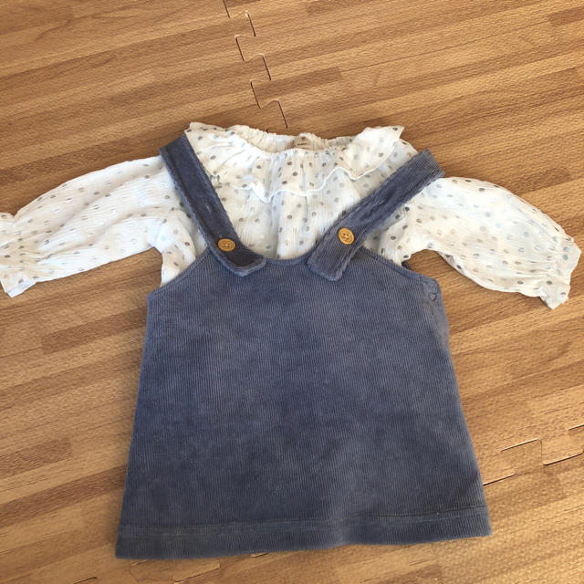 petit main(プティマイン)のpetit mainセット キッズ/ベビー/マタニティのベビー服(~85cm)(ワンピース)の商品写真